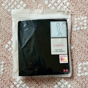 Uniqlo Maternity Leggings, Black, L